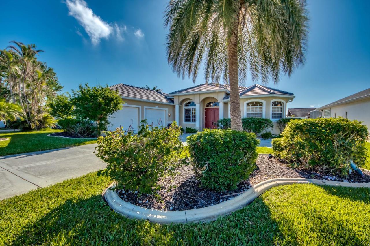 Villa-Haze, Lots Of Privacy, Solar & Electric Heated Pool And Spa Cape Coral Exterior photo